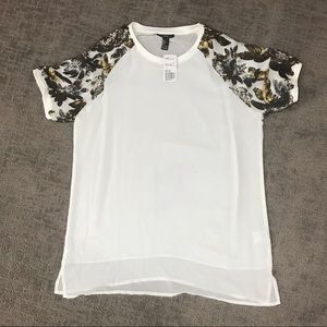 NEW Forever 21 Sequined Top, L